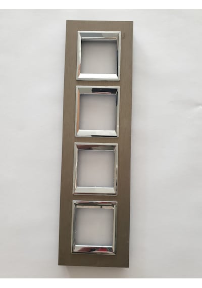 Viko Thea Ultima Eloxal Bronz Çerçeve 4X2M