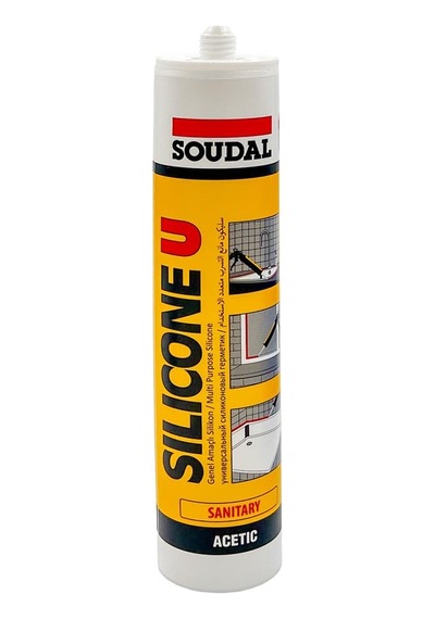 Soudal Silicone U Genel Amaçlı Silikon Kartuş Şeffaf 280 Gr. - 30'lu Paket
