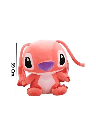 Lilo Ve Stitch 39 Cm Sevimli Kaliteli Peluş Oyuncak Mavi Pembe Pembe