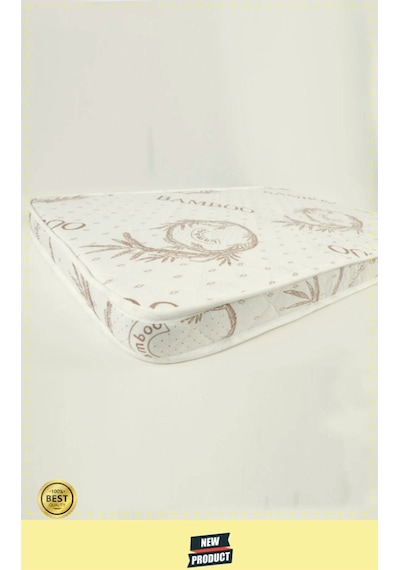 Bamboo Ortopedik Sünger Bebek Çocuk Yatağı Anne Yanı Bebek Yatak 70 X 110