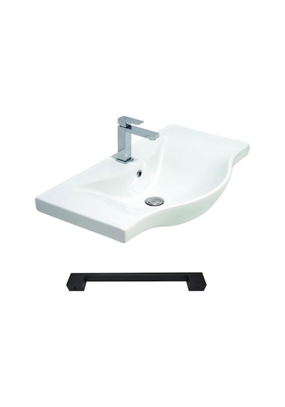 Teta Home Eko 65 Cm Mdf Banyo Dolabı Seti Sis Gri