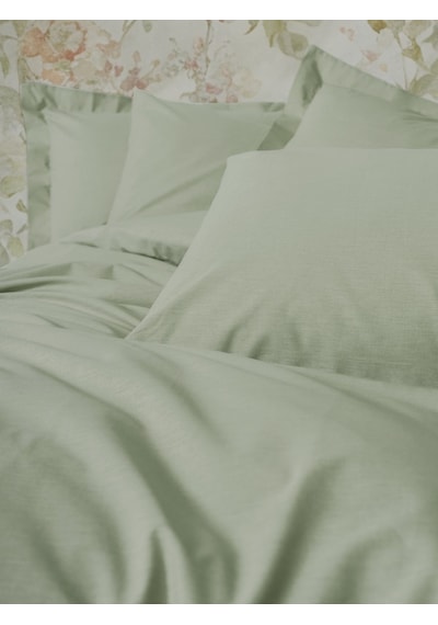 Cotton Box Plain Tek Kişilik Nevresim Takımı Plain Adaçayı Adaçayı