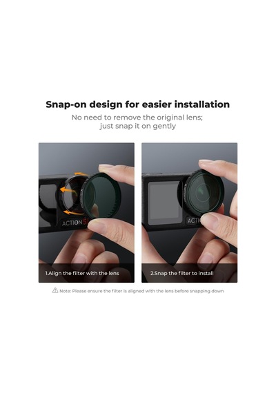 Osmo Action 3/4/5 Pro Polarize Filtre Cpl Filtre