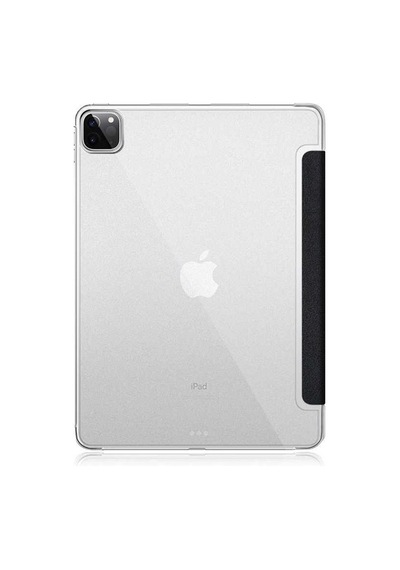 Lexroo İpad Pro 12.9 2022 M2 Smart Cover Standlı 1-1 Kılıf - Rose Gold Kapaklı Kılıf