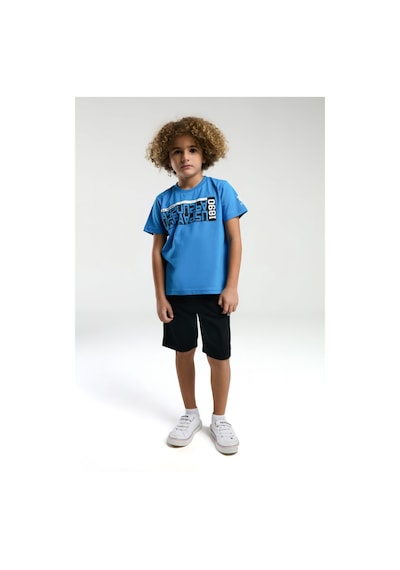 U.s. Polo Assn. Erkek Çocuk Mavi Bermuda Takım Us2051 Mavi