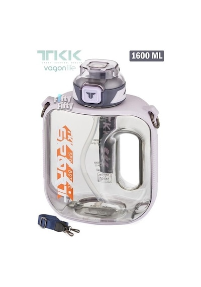 Uzspace Tkk Sporcu Matarası 1000 Ml Purble