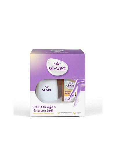 Vi-vet 2 Adet Roll-on Kartuş Ve Ağda Isıtıcı Set