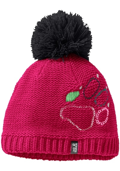 Jack Wolfskin Paw Knit Çocuk Örme Bere Renkli Renkli