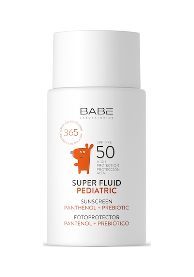 Babe Super Fluid Pediatric SPF50+ Sunscreen 50 ML - Bebek ve Çocuklar İçin Nemendiricili Yüz Güneş Kremi