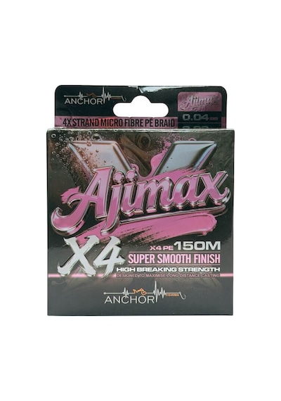 Anchor Ajimax X4 150 Mt Pink - 0.06mm