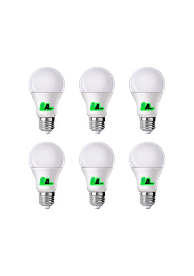6 Adet 9w Led Ampul A+ 6500k Soğuk Beyaz Işık Lamba Aydınlatma Asa-12082 Enerji Tasarruflu Uzun Ömürlü E27