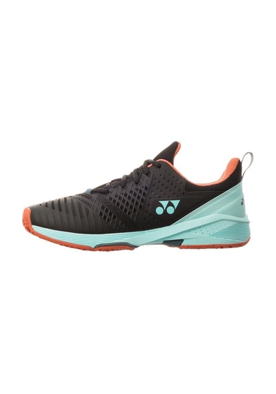 Yonex Sonicage 3 Toprak Kort Siyah Erkek Tenis Ayakkabısı 001