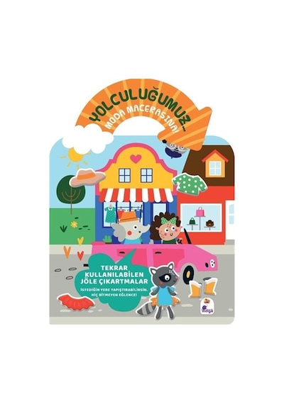 Yolculuğumuz... Moda Macerasına Bitmeyen Sticker Kitabım