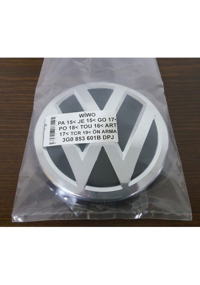 Vw Jetta Ön Panjur Arması,3g0853601b,2015 - 2018 Mk6 Jetta Ön Panjur Arması,volkswagen Jetta Logosu