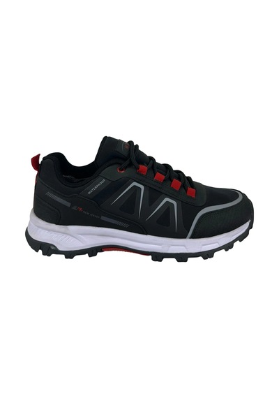 Matzeliger 222-2624 Siyah-kırmızı Erkek Günlük Yürüyüş Trekking Spor Ayakkabı Siyah - Kırmızı