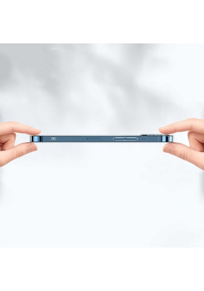 Apple Uyumlu iPhone 14 Pro Max Kilif Seffaf Sert Pc Zore Vayt Kilif 556937562