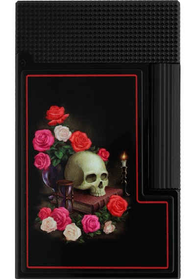 S.t. Dupont Memento Mori Ligne 2 Siyah Çakmak 16394 Siyah