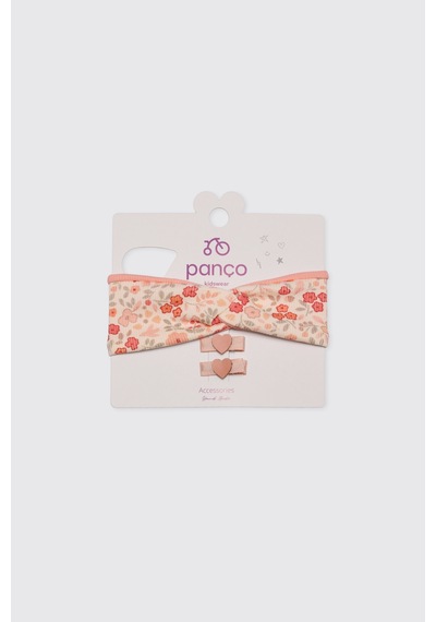 Panço Kız Bebek Somon Saç Bandı 2622gb09005 Pembe
