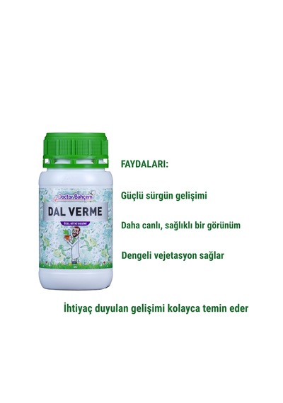 Doctor Bahçem Dal Verme Destekleyici Bitki Besini Güçlü Sürgün Ve Sağlıklı Gelişim İçin 1000 Ml