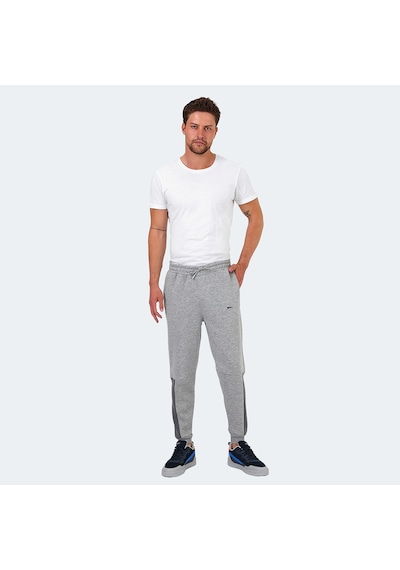 Slazenger KIARA I Erkek Cepli Gri Eşofman Altı