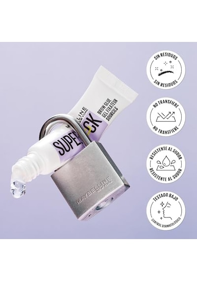Maybellıne Super Brow Glue Kaş Sabitleyici Maskara - Medium Brown 0