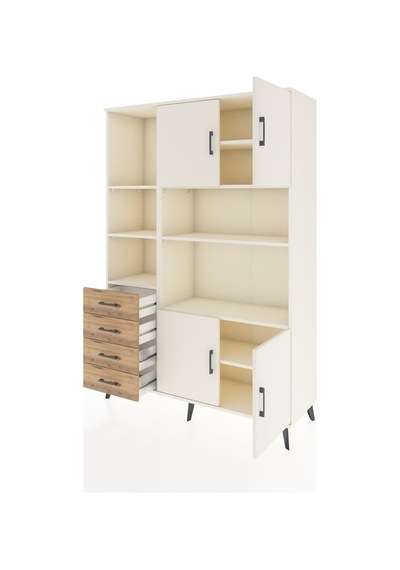 Hyperion Dolap 8 Raflı 4 Çekmeceli 4 Kapaklı 132x44x195 Aytaşı-aytaşı/çam Aytası/atlas Çam - Aytası Hyperion Dolap 8 Raflı 4 Çekmeceli 4 Kapaklı 132x44x195 Aytaşı-aytaşı/çam Aytası/atlas Çam - Aytası