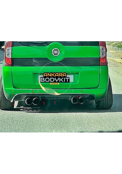 Fiorino Difüzör - Plastik - Parlak Siyah