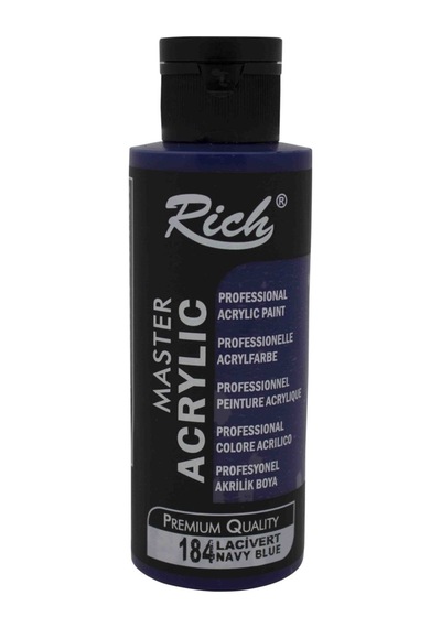 Rich Master Akrilik Boya 120 Cc Lacivert 0000 Naturel