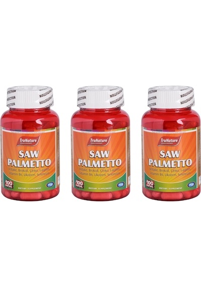 Trunature Saw Palmetto Complex 450 MG 3 Kutu 300 Kapsül