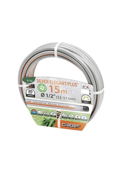 Claber 9123 Silver Elegant Hortum 1/2 15M