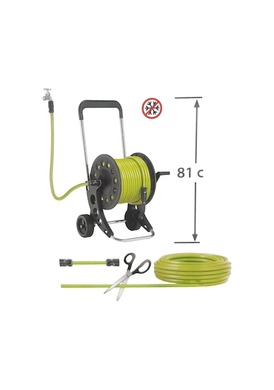 Claber 8940 Aquaviva 60 Hortum Sarma Makarası