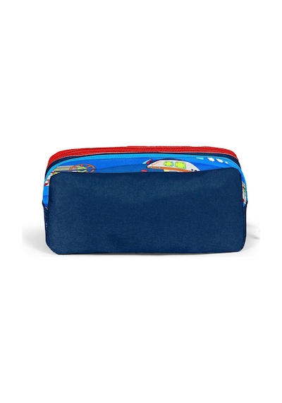 Coral High Kids Lacivert Mavi Gemi Desenli 3'lü Okul Çanta Seti Set0114416