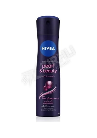 5 Adet Nivea Deodorant Pearl Beauty Black Fml 150 Ml
