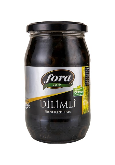 4 Adet Fora Dilimli Siyah Zeytin 160 G
