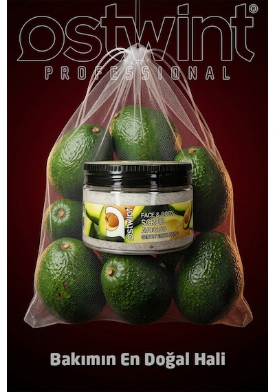 Ostwint Avakado Yüz ve Vücut Peeling 300 ML