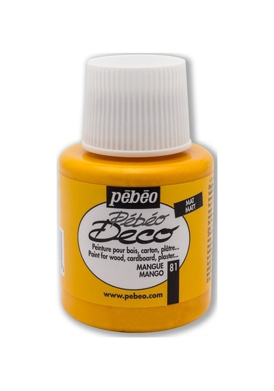 Pebeo Deco 110 Ml Ahşap Boyası 81 Mango