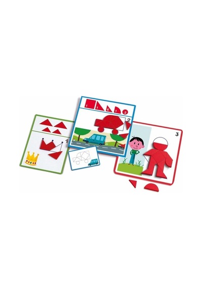 Djeco Beceri Oyunları / Eduludo  Shapes