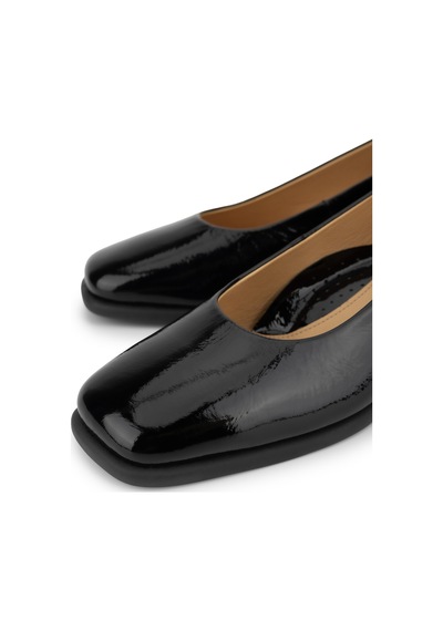 Relax Anatomic Tnc Luxury Kadın Hakiki Deri Siyah Comfort Ayakkabı 611 Et9601-03 Bn Ayk Sk26-27 Black Patent