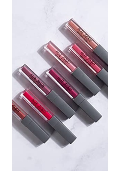 Uzun Süre Kalıcı Kadifemsi Kuruma Yapmayan Mat Likit Ruj - Matte Liquid Lipstick 515 Royal Cranberry Çok Renkli
