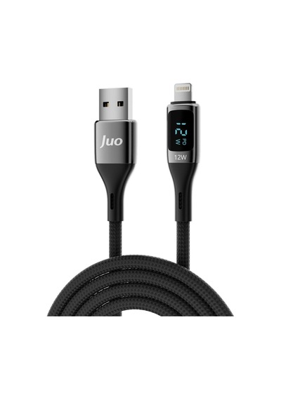 Led Ekranlı Usb-a To Apple iPad Uyumlu Örgülü Hızlı Şarj Ve Kablosu 2 Metre Diğer