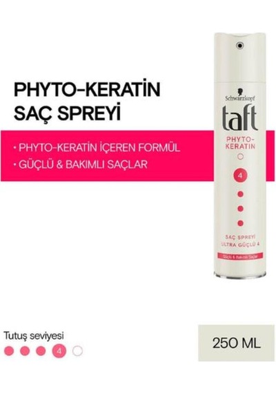 Saç Spreyi Ultimate No: 4 Phyto Keratin 250 Ml