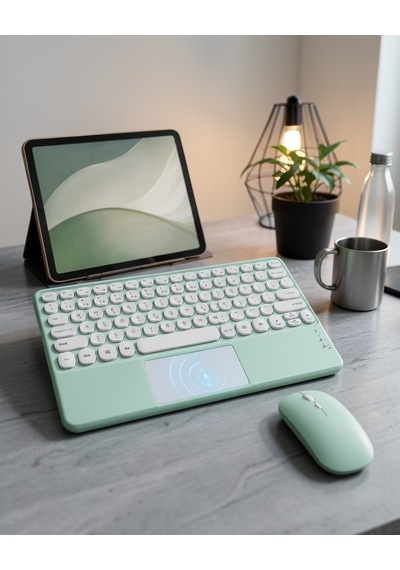 Bluetooth Dokunmatik Klavye Ultra İnce Uczz10inçbluetoothklavye3