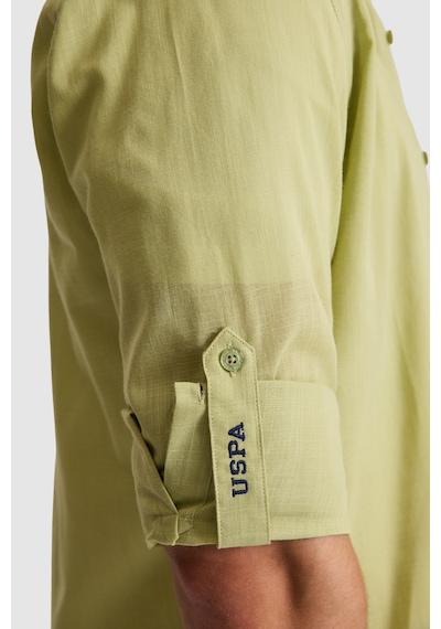 U.S. Polo Assn. U.s. Polo Assn. Erkek Çağla Gömlek Basic 50324660-vr016 Cagla