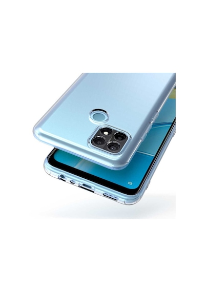 Oppo A15S Kilif Kamera Korumali Süper Silikon-Seffaf 557785503