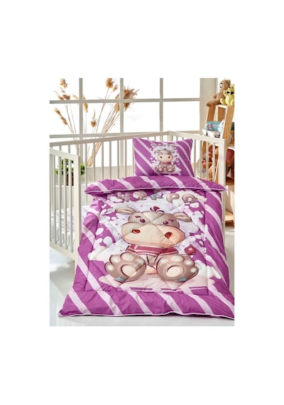 Komfort Home Dijital Baskılı Thermal Kumaş Bebek Yorgan Seti / B9
