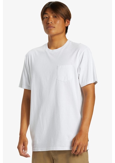 Quiksilver Salt Water Erkek Tişört Aqyzt09558-10-beyaz