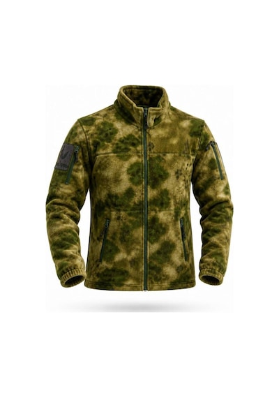 Mag Desıgn Unisex Fermuarlı Taktik Polar Mont Ve Hırka - A-tacs Kamuflaj, Xl Beden Atacs - 813019120 Atacs