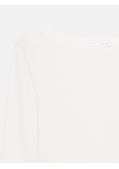 Dilvin 32549 Kayık Yaka Bodysuit-ekru Ekru