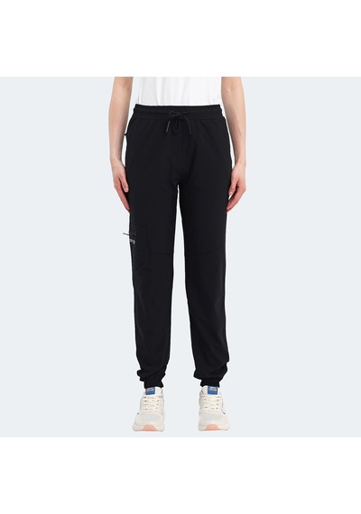 Slazenger NAOKO Kadın Cepli Siyah Eşofman Altı