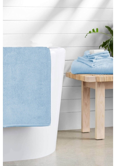 Otel Banyo Havlusu Pamuklu 90x150 Cm Renkli 16/1 Avs 580 Gr Mavi